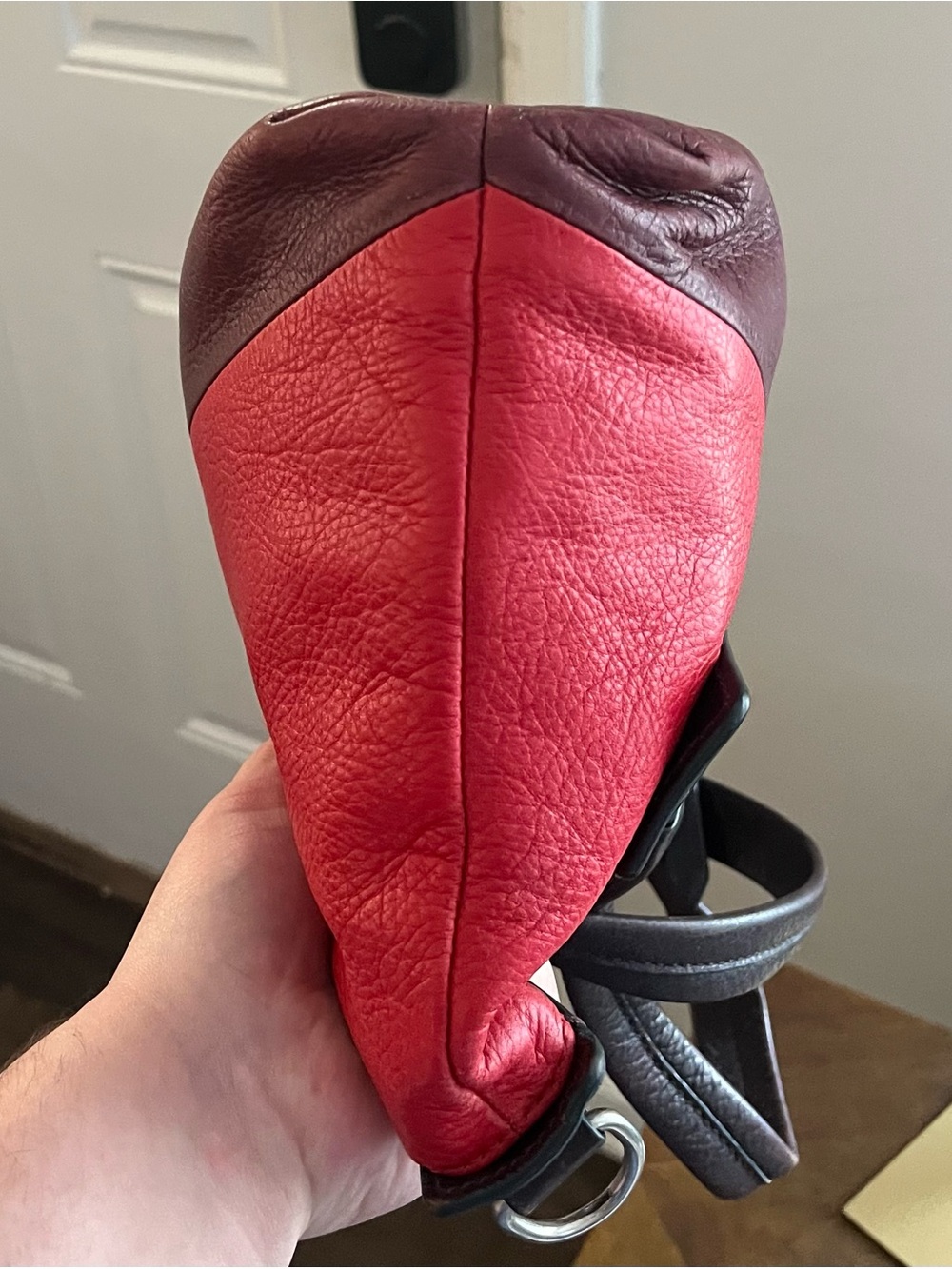 Fossil Dawson patchwork leather satchel - Picture 7 of 9